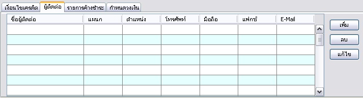 contacts